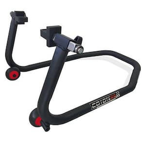 Cavalete Traseiro Coyote para Motos Com ou Sem Suporte / Slider de Balança - Preto