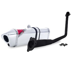 Escape / Ponteira Coyote TRS 2 Way Alumínio - CG 150 Titan / Fan KS/ESi ano 2009 até 2013 - Honda