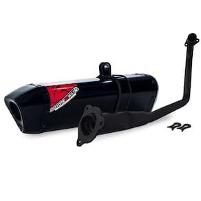 Escape / Ponteira Coyote TRS 2 WAY Alumínio - CG 125 Titan Es 2000 até 2004 - Honda