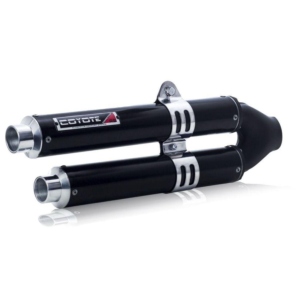 Escape / Ponteira Coyote Competition Duplo em Alumínio - CB 500 1997 até 2005 - Honda