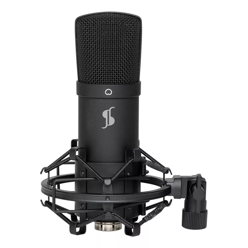 Microfone Stagg Usb Condenser Cardioide Sum45 Set