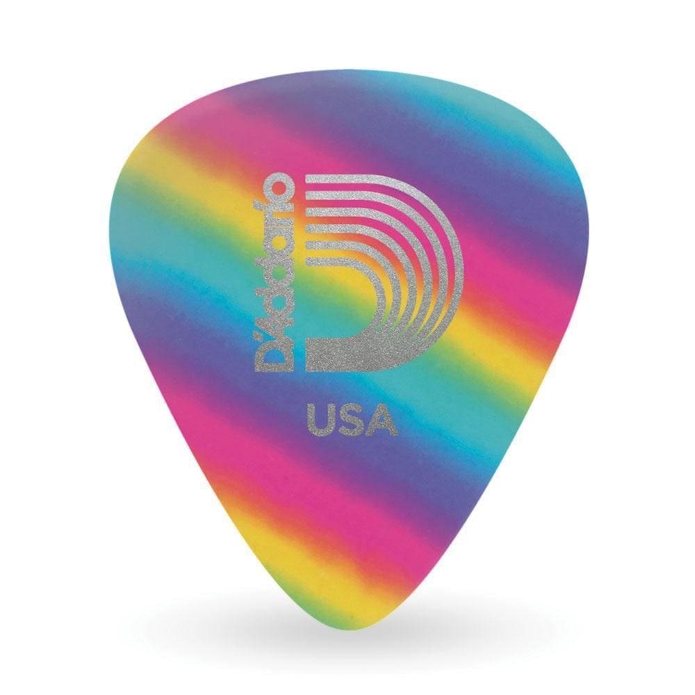 Palheta Celulóide Arco-Íris 1.25 X-Pesada D Addario 1CRB7-10 [F035]