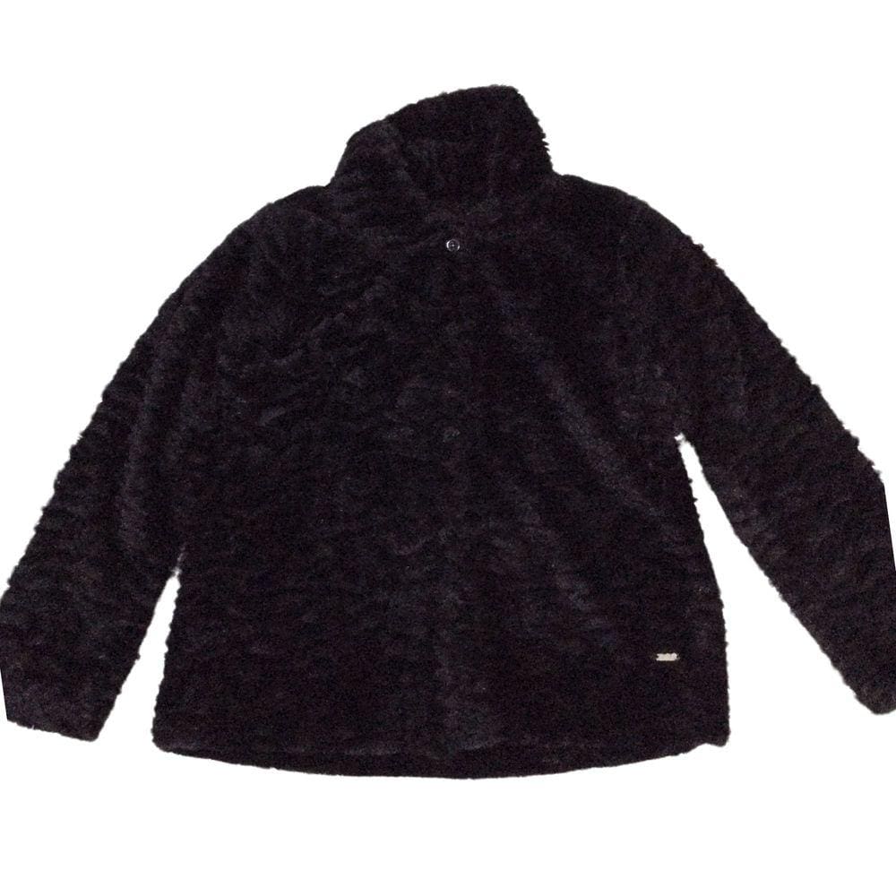 Casaco Infantil Fem Pele Noruega Preto