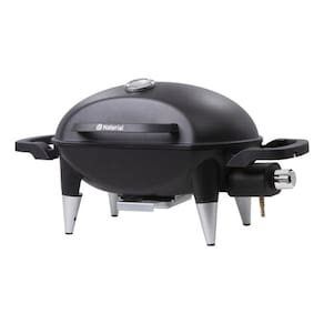 Churrasqueira Portátil A Gás De Mesa 76x44x37cm Black Deluxe