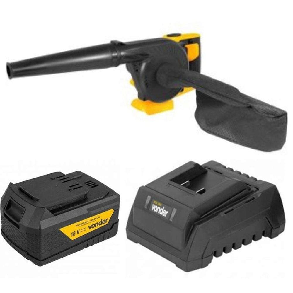 Soprador e Aspirador ISAV 1823 + Bateria 18V 2Ah Vonder