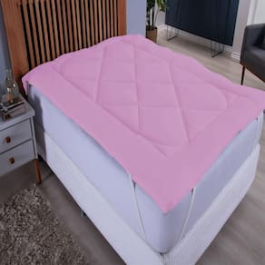 Pillow Top Extra Macio Colchão Queen 1,58Mx1,98Mx0,05. Cor