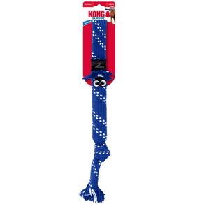 Brinquedo Kong Scrubz Rogz Cabo de Guerra para Cães Pequeno - Azul
