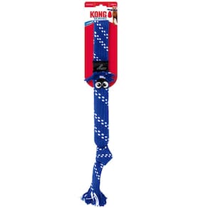Brinquedo Kong Scrubz Rogz Cabo de Guerra para Cães Grande - Azul