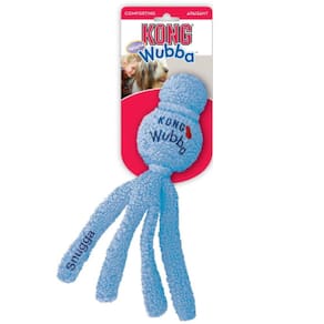 Pelúcia Kong Wubba Snugga Brinquedo Para Cães e Gatos Grande - Azul