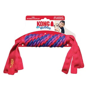 Brinquedo Kong Wubba Tugga Cabo de Guerra Interativo Para Cachorro Grande - Vermelho