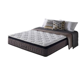 Colchão King Size Molas Ensacadas Nashville 193x203x30cm Marrom