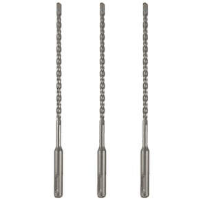 Kit 3 Broca Sds Plus 8Mm X 260Mm Para Martelete Profissional