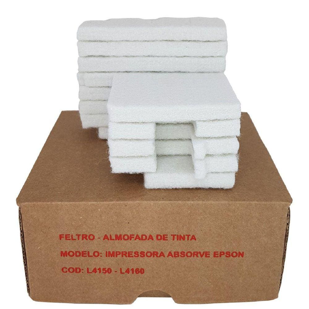Almofada Esponja Feltro Impressoras L4150 L4160 L6191 M3180 M1180