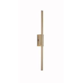 Arandela Tec l2cm c60cm acm 1xled Integrado 10w 3000k 620lm Ip20 Dourado