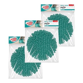 Refil para Mop Girátorio Tira Pó Flashlimp 3 unidades