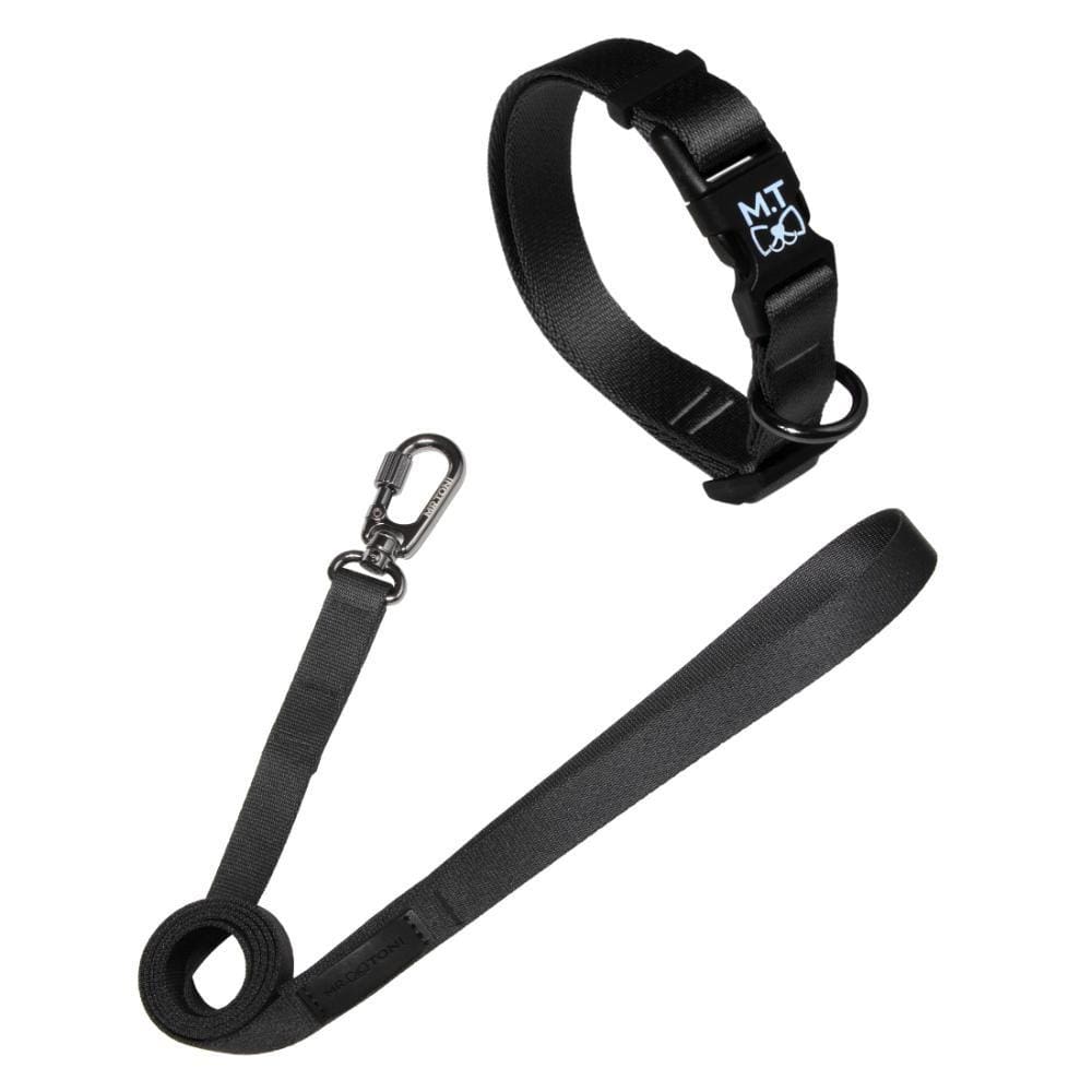 Kit - Coleira + Guia – Elegance  - Tamanho P [F117]