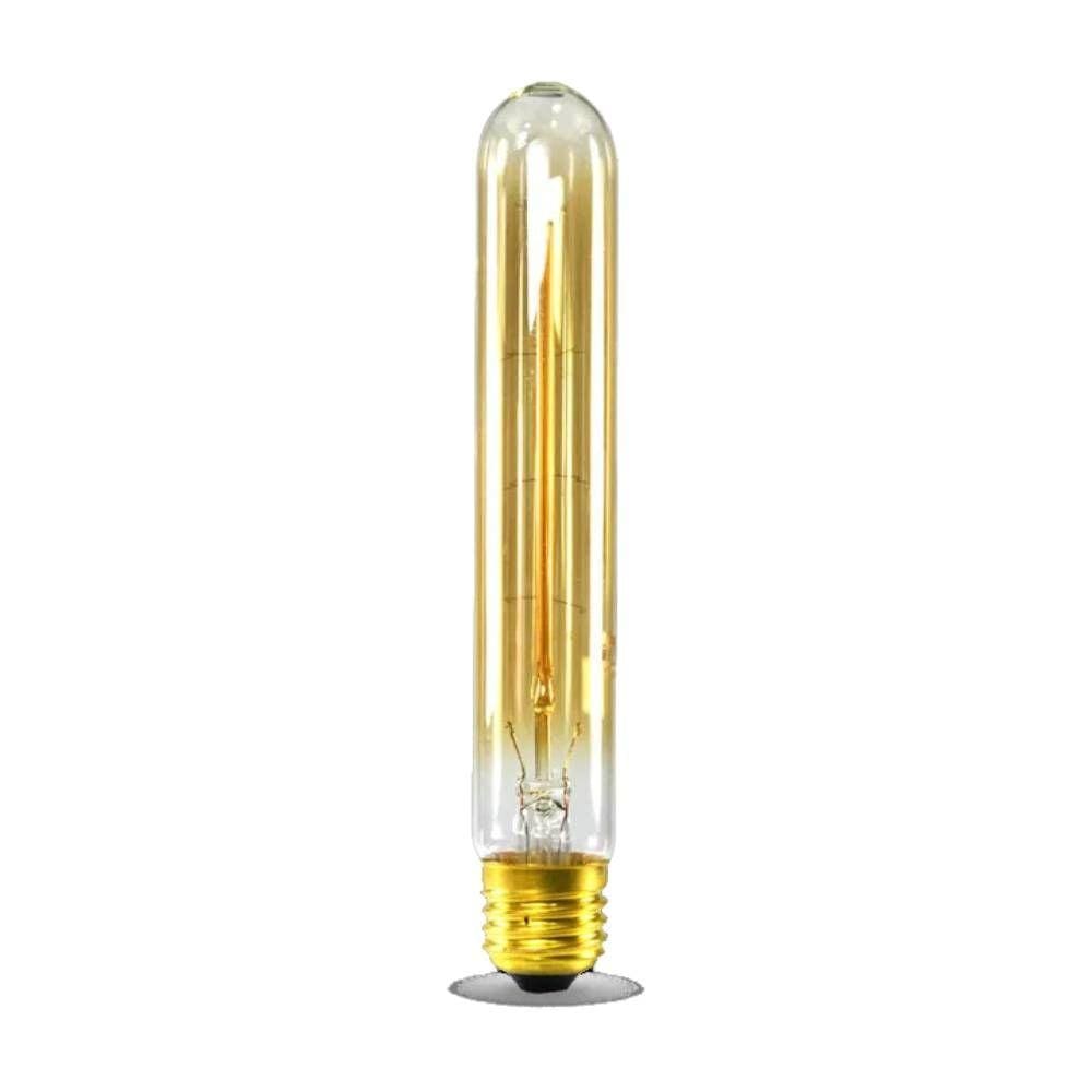 Lâmpada Led Filamento Tubo 30cm 4W E27 2200k Luz Quente Bivolt Decoração