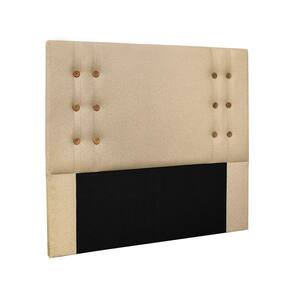 Cabeceira Cama Box Queen 160 cm Genova Linho Dourado S04 - D`Rossi