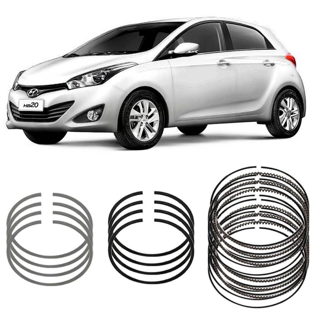 Jogo Anel Segmento 1.00 HB20 Picanto 1.0 2012 a 2022 Mahle