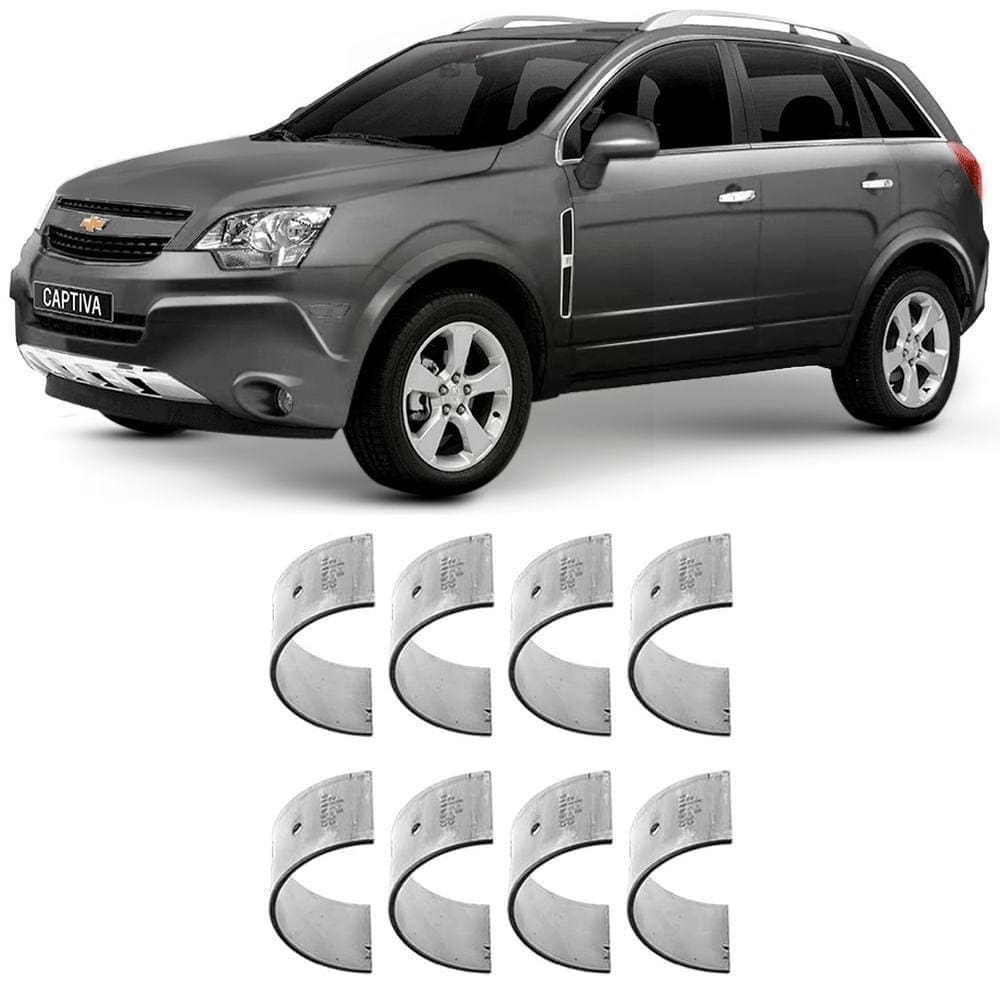 Bronzina Casquilho Mancal 0.50 Captiva 2.4 09 a 17 Gasolina