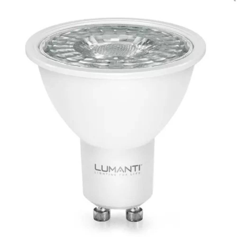 Lâmpada Led Dicroica MR16 GU10 4.8W 3000K Bivolt 100-240V Luz Quente Decoração