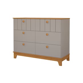 Cômoda Retro Biscoito Permobili 06 gavetas MDF