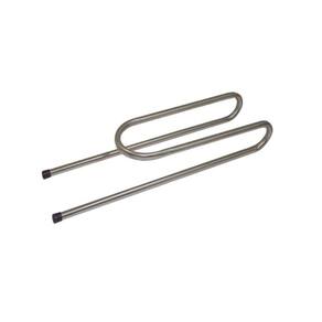 Serpentina Para Fogão De Lenha em Tubo Aço Inox 80x22cm