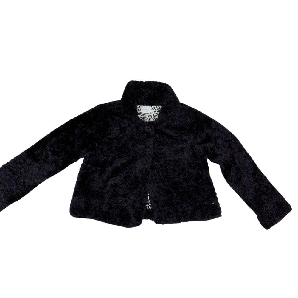 Casaco Infantil Fem Pele Noruega Preto