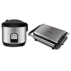 Kit Panela Elétrica e Sanduicheira e Grill Britânia Press 2 em 1 127V