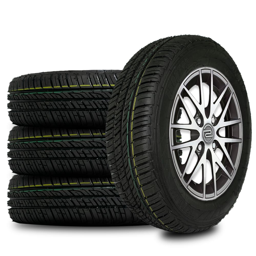 Jogo 4 Pneus Remoldado 165/70 R13 Remold Aro 13