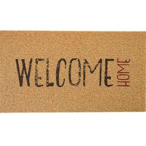 Tapete de entrada Vinil Carimbo Welcome 40CM X 75CM