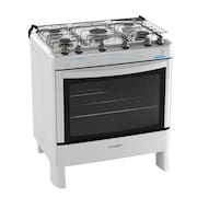 Fogão Esmaltec Ágata 5 Bocas Branco