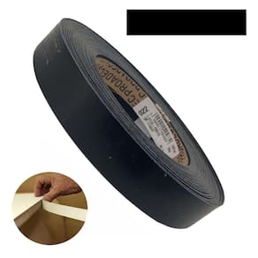 Fita De Borda PVC Preto Brilhante 22mm X 20m Proadec