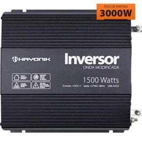 Inversor de Onda Modificada 1500W 12Vdc/127V PW11-3 Off Grid Hayonik [F003]