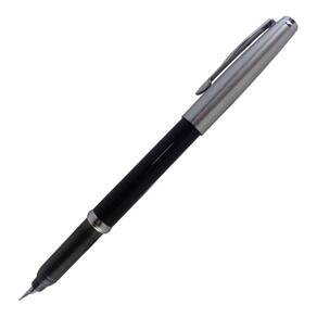 Caneta Tinteiro Pierre Cardin Ref: Pct-01bk Penomatic Preto/Prata