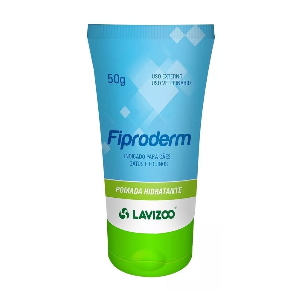 Hidratante para Cães e Gatos Fiproderm Lavizoo 50g