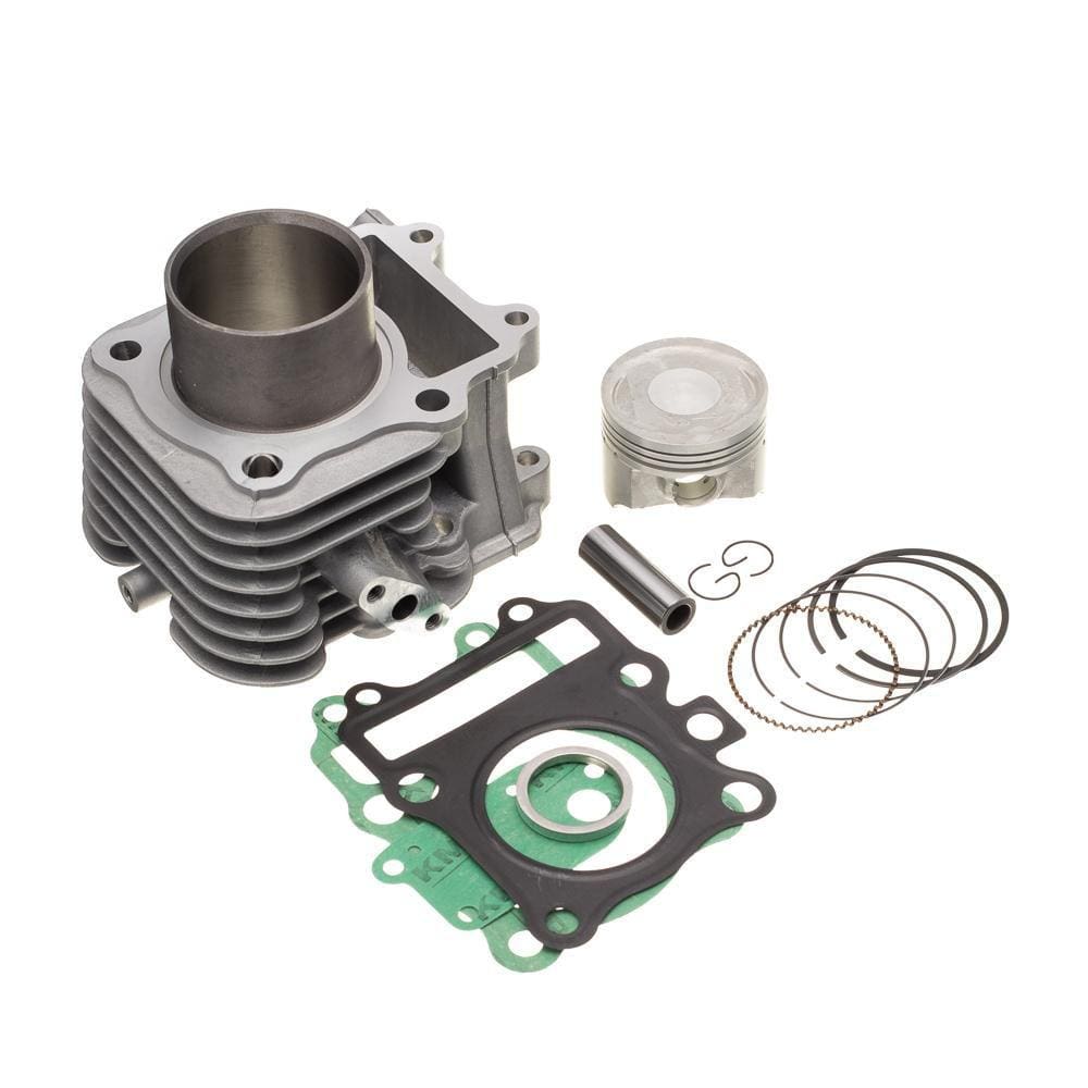 Kit Premium C/cilindro Pistao Junta Kmp.anel Rik Burgman 125 [F016]