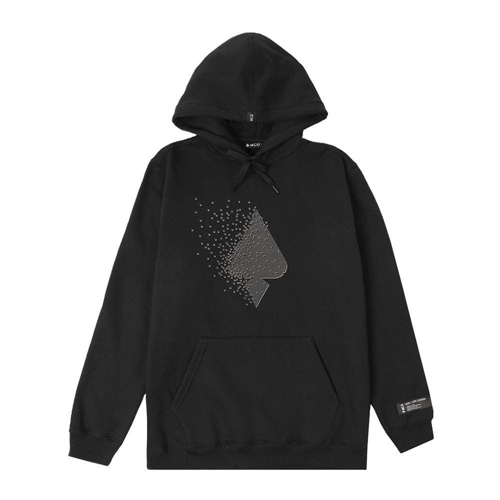 Moletom MCD Canguru Espada Quadrados WT24 Masculino Preto