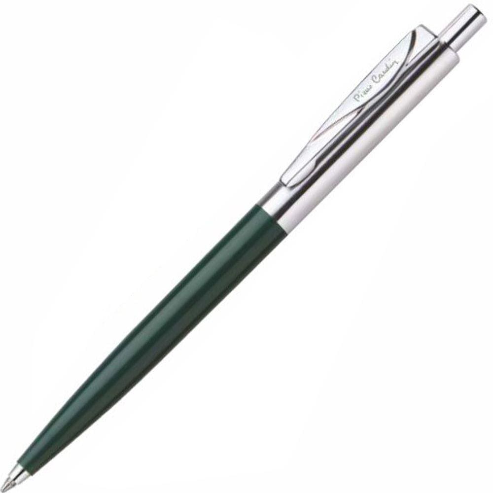 Caneta Esferográfica Pierre Cardin Ref: Pce-01gr Glam Prata/Verde