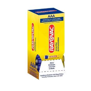 Pilha Zinco Aaa4 Rayovac Amarelinhas Tubo Com 40 Unidades - UN / 40 [F108]