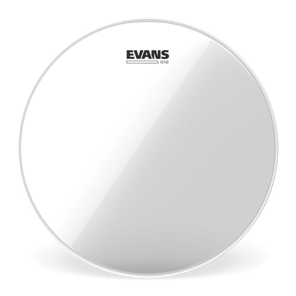 Pele Para Caixa E Tom 10` Evans G12 Transparente TT10G12 [F035]