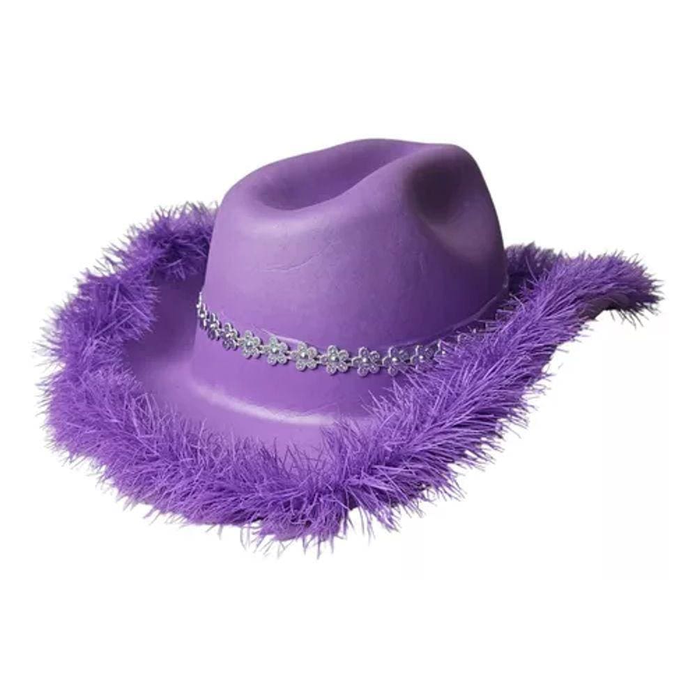 Chapéu Infantil Roxo Adulto Country Boiadera Ana Castela