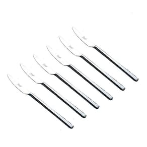 Conjunto Facas De Mesa 6 Peças Italiana Longo Salvinelli