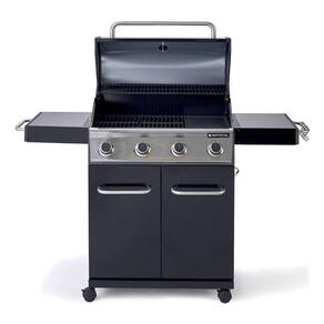 Churrasqueira Americana A Gás Black Inox - 4 Queimadores