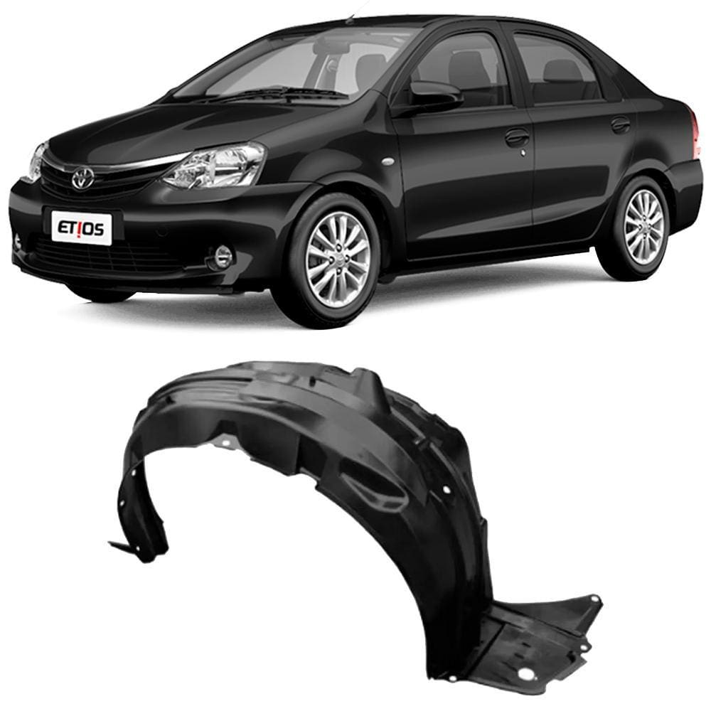 Protetor Paralama Dianteiro Motorista Etios 2012 a 2017