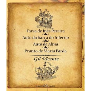 Livro Farsa De Ines Pereira Auto Da Barca Do Inferno N:83