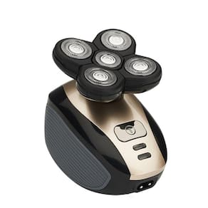 LK-1800 5 em 1 4d homens recarregáveis careca cabeça barbeador elétrico
