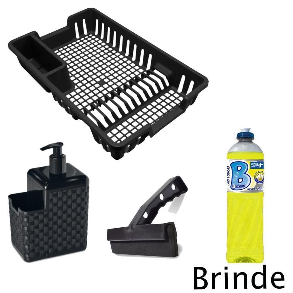 Conjunto Para Pia De Cozinha +  Detergente