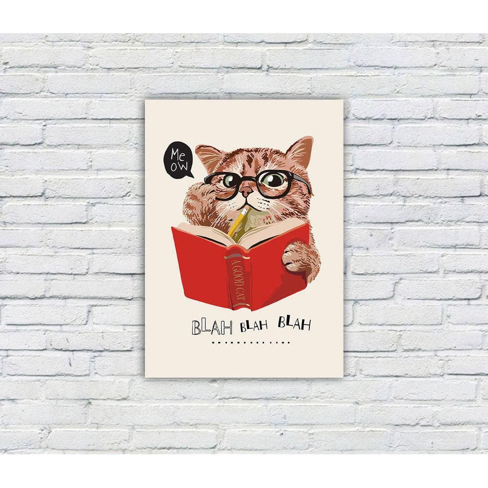 Quadro Decorativo MDF s/ Moldura Pets 01