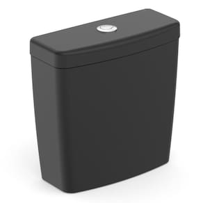 Caixa para Acoplar 3/6 Litros Like Cerâmica Preto